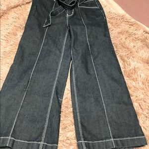 WHBM NWOT Dark blue flare jeans